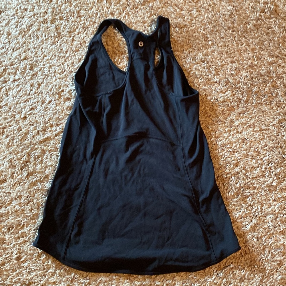 BLACK LULULEMON TANK - Picture 2 of 3